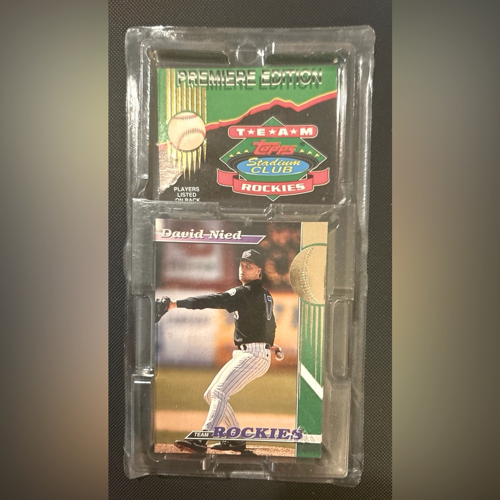 Stadium Club Team Cards Rockies